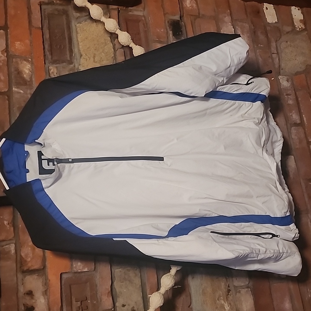 Footjoy mens xl stadry quarter zip deep pocket waterproof pullover